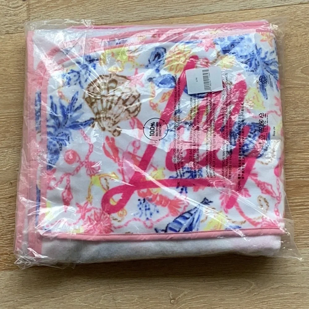 Lilly Pulitzer Beach Chair Towel New